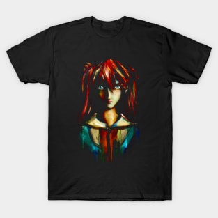 Evangelion Asuka Portrait T-Shirt